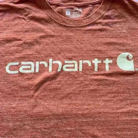 Carhartt (Lot/Bundle 2 items!) T-Shirt Long Sleeve & Short Sleeve Shirt Mens - Picture 12 of 15